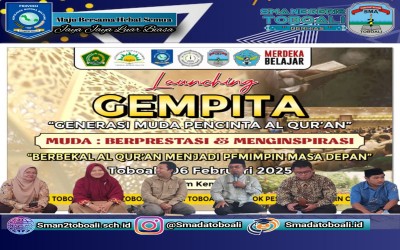 SMA NEGERI 2 Toboali Kerjasama dengan Pondok Pesantren Qur’an Cahaya Dalam Kegiaatan GEMPITA