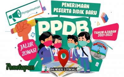 HASIL PENETAPAN PENGESAHAN PPDB JALUR ZONASI SMA NEGERI 2 TOBOALI
