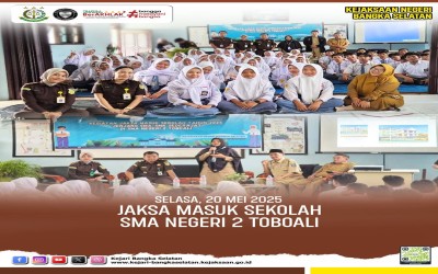 KEGIATAN JAKSA MASUK SEKOLAH SMA NEGERI 2 TOBOALI 2025