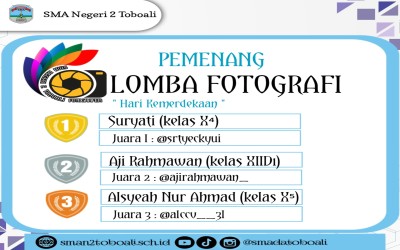 LOMBA FOTOGRAFER SMA NEGERI 2 TOBOALI
