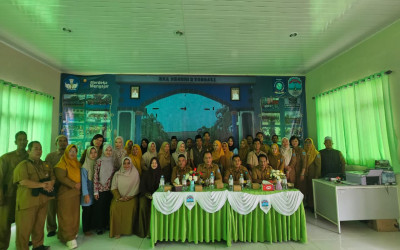Cabdin Wilayah III Gelar Pendampingan Keuangan, Kepegawaian, dan Aset di SMAN 2 Toboali